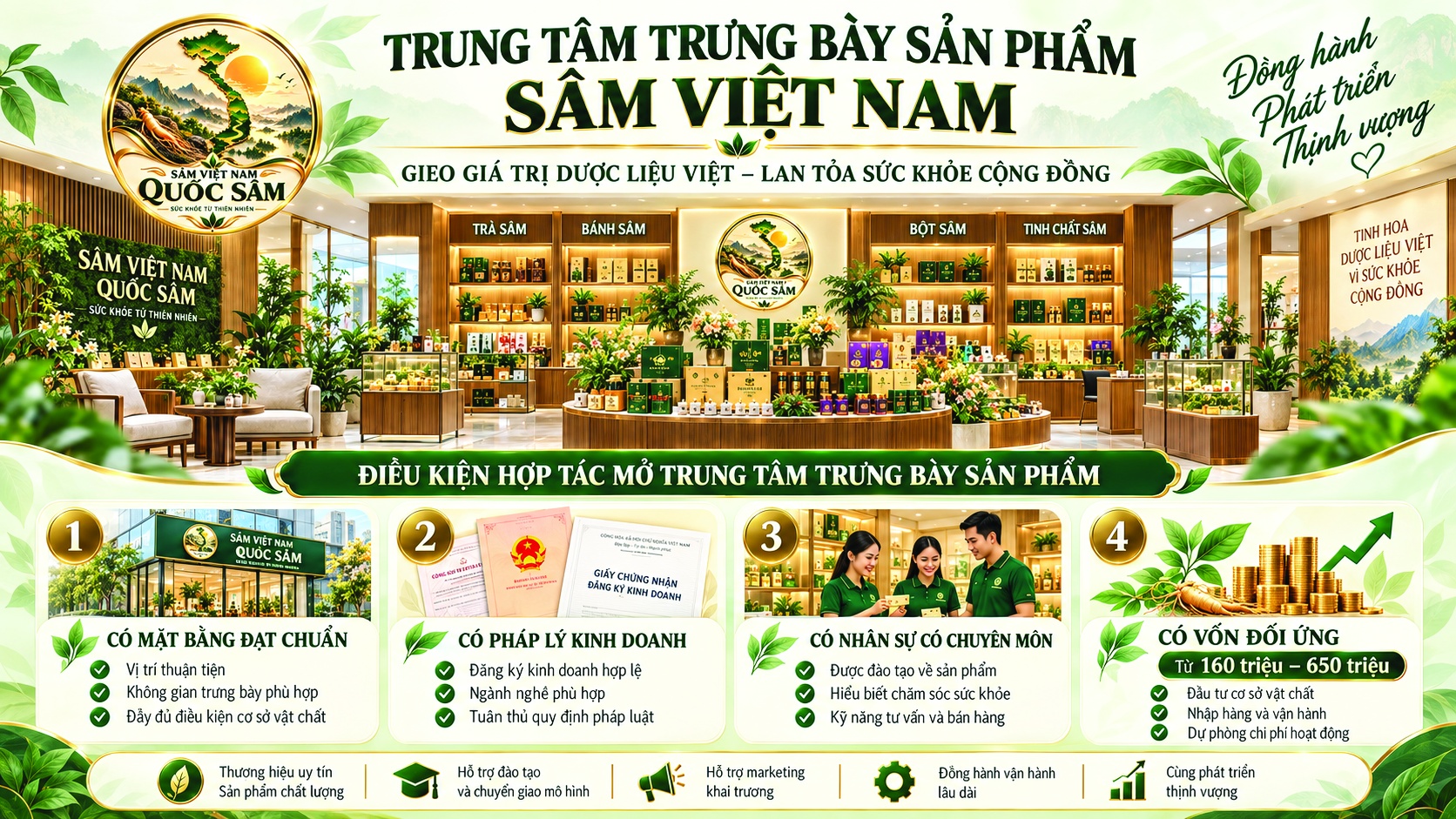 Trung Tâm Trưng Bày Sản Phẩm Sâm Việt Nam