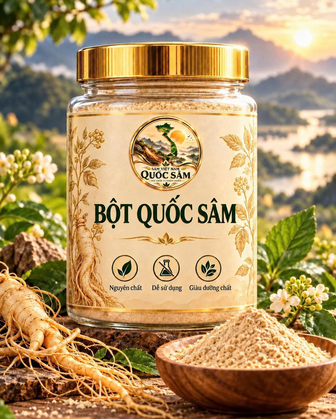 Bột quốc sâm